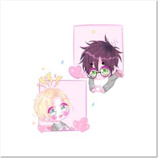 Chibi Drarry - Hearts Posters and Art